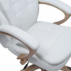 Офисное кресло для руководителей DOBRIN DONALD LMR-106B белый в Полевском - polevskoy.mebel24.online | фото 6