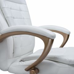 Офисное кресло для руководителей DOBRIN DONALD LMR-106B белый в Полевском - polevskoy.mebel24.online | фото 10