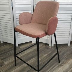 Полубарный стул NYX (H=65cm) VF109 розовый / VF110 брусничный М-City в Полевском - polevskoy.mebel24.online | фото
