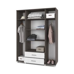 ЕВА Шкаф 4-х дверный Е43 в Полевском - polevskoy.mebel24.online | фото 2