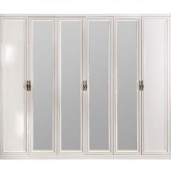 Шкаф 6-ти ств (2+2+2) с зеркалами Натали (комплект) в Полевском - polevskoy.mebel24.online | фото 2