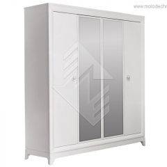 Шкаф для одежды Сабрина (ММ-302-01/04) с зеркалами в Полевском - polevskoy.mebel24.online | фото 1