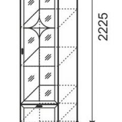 Шкаф для посуды Венеция 20 бодега в Полевском - polevskoy.mebel24.online | фото 3