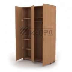 Шкаф комбинированный для одежды ШГ 84.3 (1200*620*1800) в Полевском - polevskoy.mebel24.online | фото
