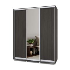 РОЛАНД Шкаф-купе с зеркалом Венге (450*1800) Р482 в Полевском - polevskoy.mebel24.online | фото 4