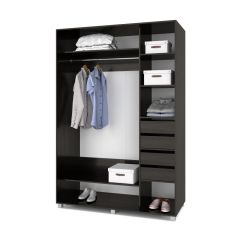 РОЛАНД Шкаф-купе с зеркалом Венге (600*1600) Р662 в Полевском - polevskoy.mebel24.online | фото 4