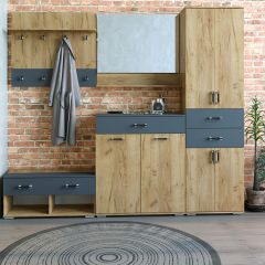 Шкаф с ящиками НКМ Бостон Секция 6 в Полевском - polevskoy.mebel24.online | фото 2