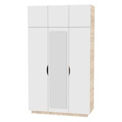 Шкаф с зеркалом "Аврора (H21_M)" в Полевском - polevskoy.mebel24.online | фото