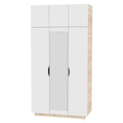 Шкаф с зеркалом "Аврора (H23_M)" в Полевском - polevskoy.mebel24.online | фото