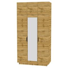 Шкаф с зеркалом "Аврора (H23_M)" в Полевском - polevskoy.mebel24.online | фото 18