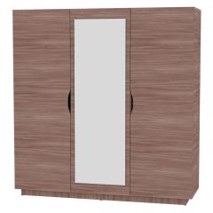 Шкаф с зеркалом "Аврора (H30_M)" в Полевском - polevskoy.mebel24.online | фото 10