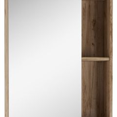 Шкаф-зеркало Craft 60 левый/правый Домино (DCr2203HZ) в Полевском - polevskoy.mebel24.online | фото