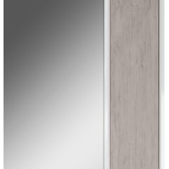Шкаф-зеркало Uno 60 Дуб серый левый/правый Домино (DU1503HZ) в Полевском - polevskoy.mebel24.online | фото 5