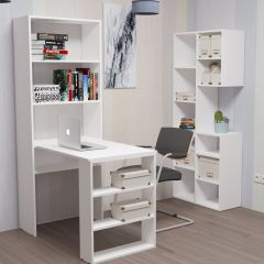 Стеллаж Элемент-1 (белый) в Полевском - polevskoy.mebel24.online | фото 4