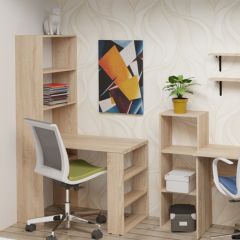 Стеллаж Элемент-1 (дуб сонома) в Полевском - polevskoy.mebel24.online | фото 5