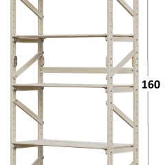 Стеллаж Конструктор Арт.С1600-1 в Полевском - polevskoy.mebel24.online | фото 2