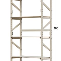 Стеллаж Конструктор Арт.СR2000-1 в Полевском - polevskoy.mebel24.online | фото 2