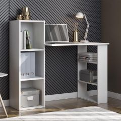 Стол компьютерный СТК 1 (Белый) в Полевском - polevskoy.mebel24.online | фото