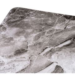 Стол стеклянный Бугун 120(160)х80х77 мрамор серый / черный в Полевском - polevskoy.mebel24.online | фото 9