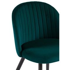 Стул на металлокаркасе Gabi 1 green / black в Полевском - polevskoy.mebel24.online | фото 4