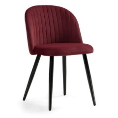 Стул на металлокаркасе Gabi 1 wine red / black в Полевском - polevskoy.mebel24.online | фото 1