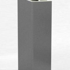 Угловое соединение для цоколя 135 гр. h150 мм (Алюминий, Белый, Черный, Сономаый) в Полевском - polevskoy.mebel24.online | фото