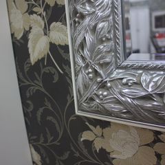 Зеркало большое Тиффани Premium черная/серебро (ТФ/02(П) в Полевском - polevskoy.mebel24.online | фото 3