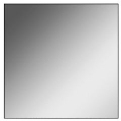 Зеркало Corsica 500х500 black без подсветки Sansa (SB1063Z) в Полевском - polevskoy.mebel24.online | фото 1