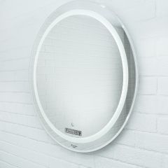 Зеркало Gia 75 white с подсветкой Sansa (SGa1044Z) в Полевском - polevskoy.mebel24.online | фото 2