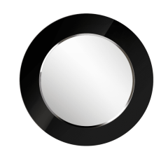 Зеркало круглое черный (РМ/02) в Полевском - polevskoy.mebel24.online | фото 1