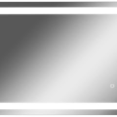 Зеркало Прага 800х550 с подсветкой Домино (GL7021Z) в Полевском - polevskoy.mebel24.online | фото 1