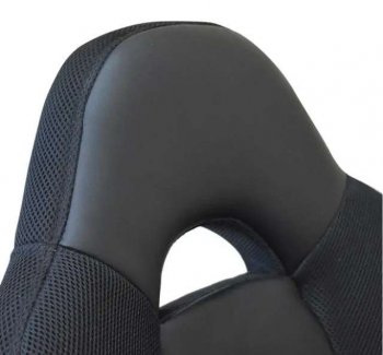 Кресло офисное BRABIX PREMIUM "Ultimate EX-801" хром, плотная двойная сетка Х2, черное/серое, 532918 в Полевском - polevskoy.mebel24.online | фото 8