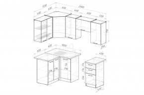 АСАЯ Кухонный гарнитур Оптима 5 (1200*2000 мм) в Полевском - polevskoy.mebel24.online | фото 2