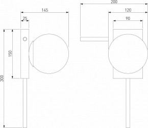 Бра Eurosvet Fredo 40036/1 черный жемчуг в Полевском - polevskoy.mebel24.online | фото 4