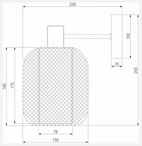 Бра Eurosvet Voile 30192/1 золото в Полевском - polevskoy.mebel24.online | фото 4