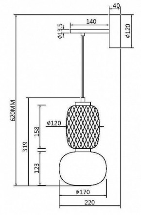 Бра Maytoni Pattern MOD267WL-L18G3K в Полевском - polevskoy.mebel24.online | фото 4