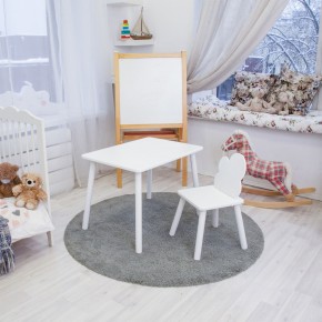 Детский комплект стол и стул «Облачко» Rolti Baby (белый/белый, массив березы/мдф) в Полевском - polevskoy.mebel24.online | фото 2