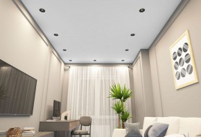 DK2120-BK Встраиваемый светильник, IP 20, 50 Вт, GU10, черный, алюминий в Полевском - polevskoy.mebel24.online | фото 2