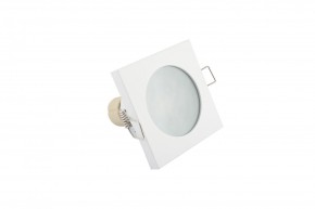 DK3014-WH Встраиваемый светильник влагозащ., IP 44, 50 Вт, GU10, белый, алюминий в Полевском - polevskoy.mebel24.online | фото 4
