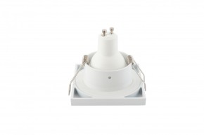 DK3014-WH Встраиваемый светильник влагозащ., IP 44, 50 Вт, GU10, белый, алюминий в Полевском - polevskoy.mebel24.online | фото 5