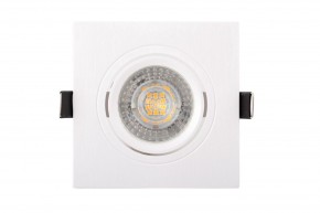 DK3021-WH Встраиваемый светильник, IP 20, 10 Вт, GU5.3, LED, белый, пластик в Полевском - polevskoy.mebel24.online | фото 1