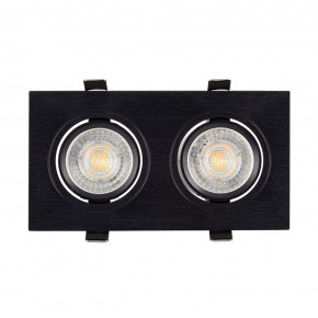 DK3022-BK Встраиваемый светильник, IP 20, 10 Вт, GU5.3, LED, черный, пластик в Полевском - polevskoy.mebel24.online | фото 2