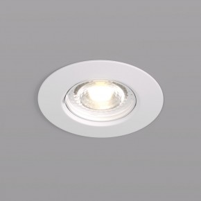 DK3028-WH Встраиваемый светильник, IP 20, 10 Вт, GU5.3, LED, белый, пластик в Полевском - polevskoy.mebel24.online | фото 1