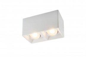 DK3035-WH Светильник накладной IP 20, 10 Вт, GU5.3, LED, белый, пластик в Полевском - polevskoy.mebel24.online | фото 1