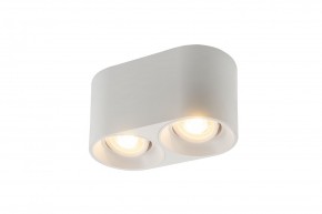 DK3036-WH Светильник накладной IP 20, 10 Вт, GU5.3, LED, белый, пластик в Полевском - polevskoy.mebel24.online | фото 1