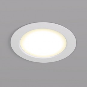 DK3048-WH Встраиваемый светильник, IP 20, 7Вт, LED, белый, пластик в Полевском - polevskoy.mebel24.online | фото 1