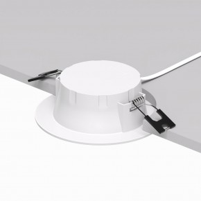 DK3048-WH Встраиваемый светильник, IP 20, 7Вт, LED, белый, пластик в Полевском - polevskoy.mebel24.online | фото 2