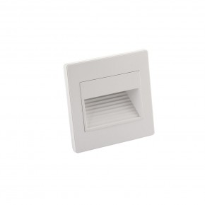 DK3050-WH Светильник встраиваемый в стену, IP 20, LED 3000, 1 Вт, белый, пластик в Полевском - polevskoy.mebel24.online | фото 2