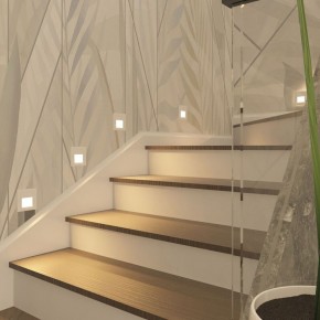 DK3050-WH Светильник встраиваемый в стену, IP 20, LED 3000, 1 Вт, белый, пластик в Полевском - polevskoy.mebel24.online | фото 9