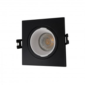 DK3071-BK+WH Встраиваемый светильник, IP 20, 10 Вт, GU5.3, LED, черный/белый, пластик в Полевском - polevskoy.mebel24.online | фото